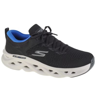 Skechers Go Run Swirl Tech-Dash Charge 220302-BKBL Schwarz 43.5