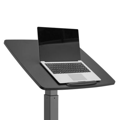 7. Maclean Laptop-Schreibtisch, höhenverstellbar, für sitzendes und stehendes Arbeiten, maximale Höhe 113 cm, MC-892B