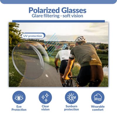 2. Rockbros Sportbrille 0089 silber polarisiert