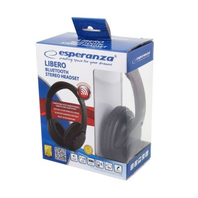 9. Esperanza LIBERO EH163K kabellose Kopfhörer (schwarz)