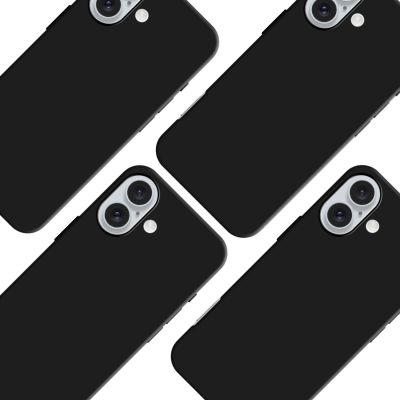 5. 3mk Matt Case Pro für Apple iPhone 16 Plus – Schwarz
