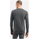 Odlo MERINO 200 Herren-Langarm-Thermohemd, Grau, XL