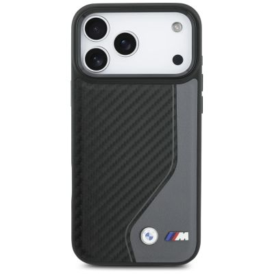 3. BMW M Carbon Logo MagSafe Hülle für iPhone 17 Pro Max – Graphit