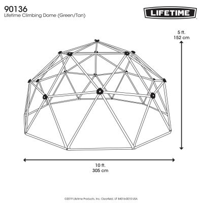 26. LIFETIME KLETTERKUPPEL GEODOME 90136