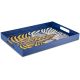 RITUALI DOMESTICI FLORIGRAFIA Blaues Tablett M