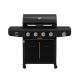 Barbecook Gasgrill Siesta 412 Graphit, 132 x 56 x 118 cm | BC-GAS-2073