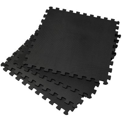 4. VIRTUFIT FITNESS-PUZZLEMATTE 120X120 CM SCHWARZ