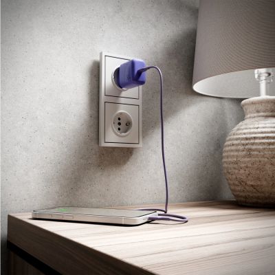 8. Puro ICON USB-C – USB-C-Kabel 1,5 m – Lila