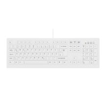 CHERRY AK-C8100F-U1-W/GE Medizinische Tastatur USB QWERTZ Deutsch Weiß