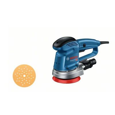6. Bosch GEX 34-125 Exzenterschleifer, 12.000 U/min, 24.000 OPM, Blau, 340 W
