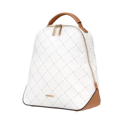 Puccini Monogram Kollektion Damen-Rucksack Weiß - BLXP0011P-0