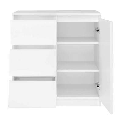 2. COSTA Kommode 1D3S+2D3S weiß