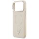 6. Guess MagSafe-Hülle mit Dreieckslogo für iPhone 17 Pro – Beige