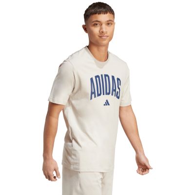 4. Herren adidas Collegiate Lineage T-Shirt beige JM6415