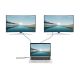 8. Manhattan 190398 Kabelgebundene Dockingstation USB 3.2 Gen 1 (3.1 Gen 1) Typ-C Grau
