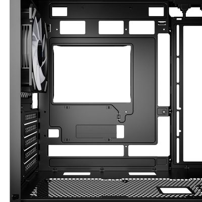 9. Sharkoon MK3 RGB Micro-ATX 1xGlas Schwarzes Gehäuse