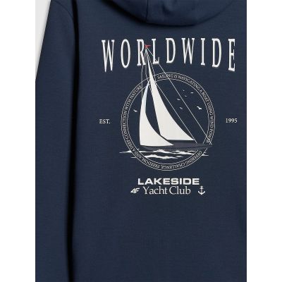 11. Herren-Sweatshirt mit Reißverschluss und Kapuze 4F 4FRSS26TSWSM2979-31S