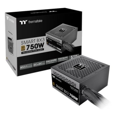 6. THERMALTAKE SMART BX3 650W 80+BRONZE ATX3.1 PCI-E 5.0 SINGLE RAIL DC-DC PS-SPD-0650NNFABE-3