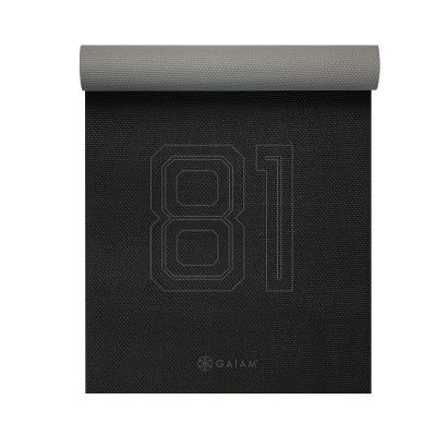 2. Double-sided yoga mat Gaiam &quot;GRANITE / STORM&quot; 4 mm 61956