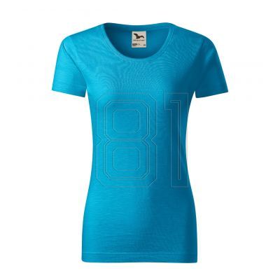 3. Malfini Native T-Shirt (GOTS) W MLI-17444 türkis
