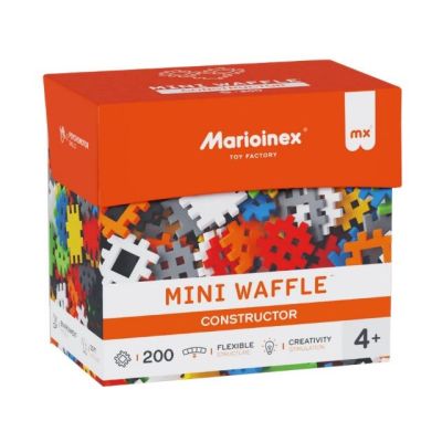 9. Marioinex Mini-Waffel-Bausteine, 200 Teile