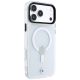 4. BMW Logo-Schutzhülle mit mattiertem IML- und Metalllogo (MagSafe) für iPhone 18 Pro Max / 17 Pro Max – Transparent