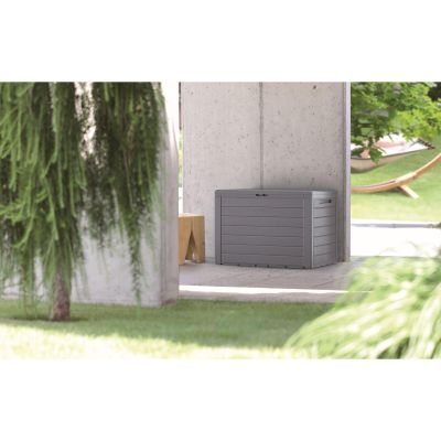 17. Gartenbox 190L Anthrazit Woodebox
