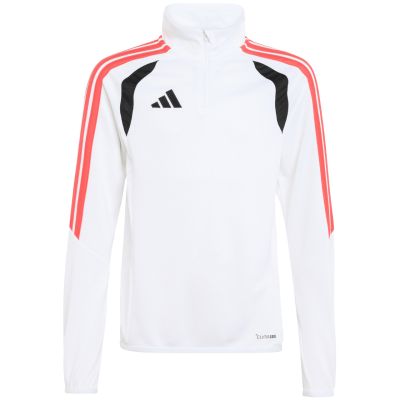 6. adidas Tiro 26 League Trainingsshirt für Kinder, Weiß, Schwarz und Rot, KR0370