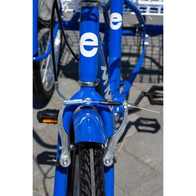 8. Dreirad, 24 Zoll, blau, Shimano 6-Gang