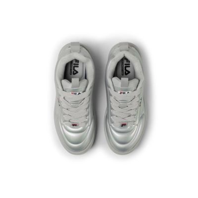 2. Fila Superbubble Damen Sportschuhe Sneakers grau modisch bequem leicht