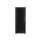 4. Lanberg FF01-6832-12B einteiliger abschließbarer Schrank (32 HE; 19 Zoll / 600 mm / 800 mm; Standgerät; Vollglas; 800 kg; schwarz)