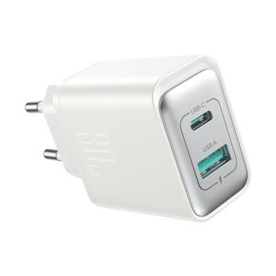 6. Joyroom JR-TCF15 Netzwerkladegerät USB-C / USB-A 30W - Weiß