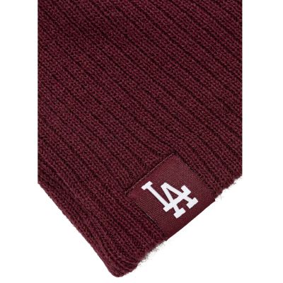 3. New Era Skully Los Angeles Dodgers Mütze 60691106 Bordeaux One size