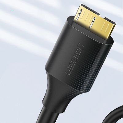 8. Ugreen US130 10841 USB-A 3.0 – Micro-USB-B-Kabel 1 m – Schwarz