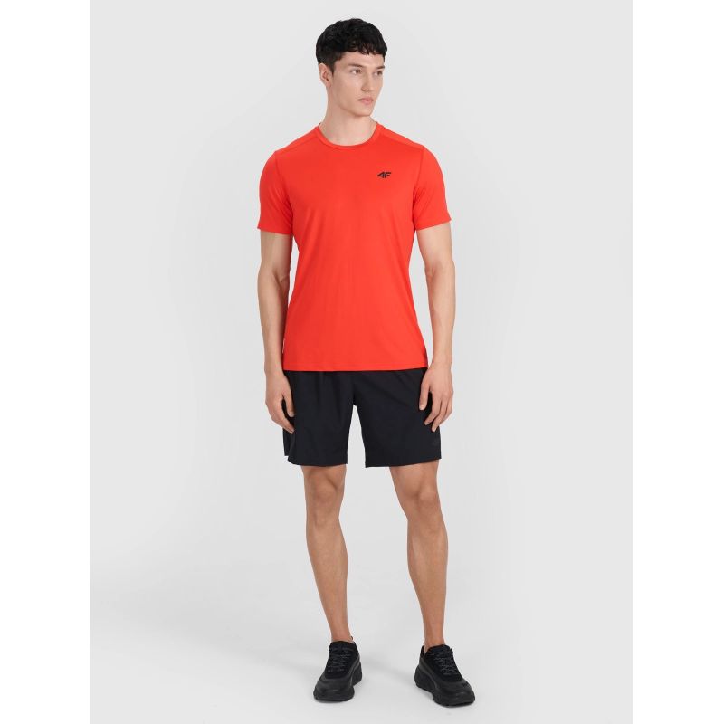 4. Schnelltrocknendes Herren-Trainingsshirt 4F 4FWAW25TFTSM1521-62S
