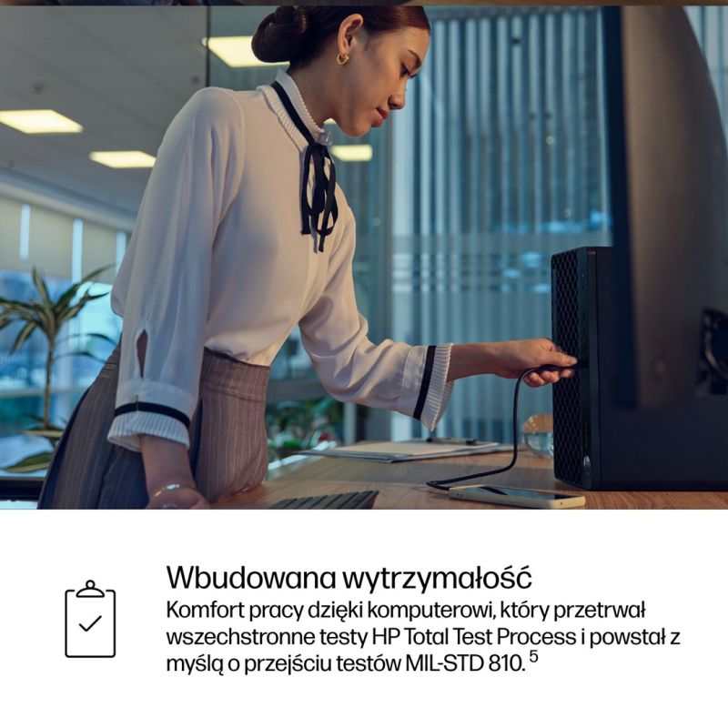 12. HP ProDesk 4 Tower G1i Desktop-AI-PC Ultra 5 225 16 GB DDR5 SSD 512 GB Arc 130T W11 Pro 3 Jahre Vor-Ort-Service