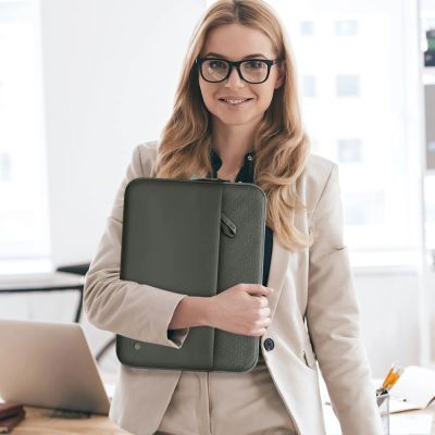 12. Tech-Protect Sleeve Laptoptasche 15-16 - Grün