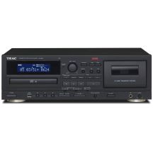 TEAC AD-850-SE/B CD-Player, Schwarz, Tragbarer CD-Player