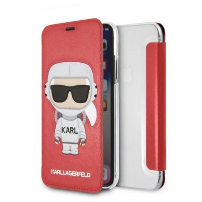 Karl Lagerfeld Karl Space Cosmonaut iPhone X/XS Hülle - Rot