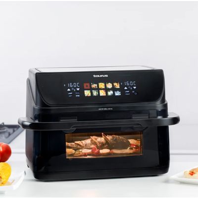 7. Taurus 973004000 Heißluftfritteuse mit langem Korb und Grill