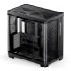 27. Jonsbo TK-4 Gehäuse, Midi-Tower, ATX, Tempered Glass – schwarz