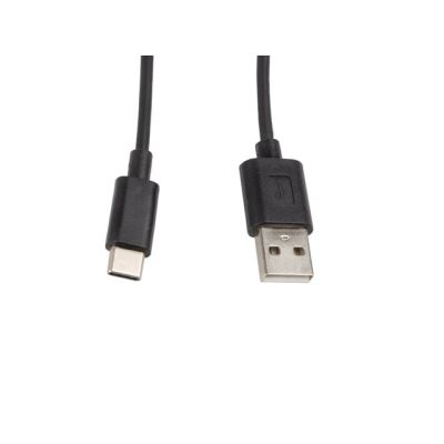 Lanberg CA-USBO-10CC-0010-BK Kabel (USB 2.0 Typ AM - USB Typ CM; 1 m; schwarz)