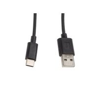 Lanberg CA-USBO-10CC-0010-BK Kabel (USB 2.0 Typ AM - USB Typ CM; 1 m; schwarz)