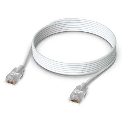 2. UTP Ubiquiti UniFi Etherlighting Patchkabel (UACC-Cable-Patch-EL-3M-W) Kat. 6, 3 m, weiß