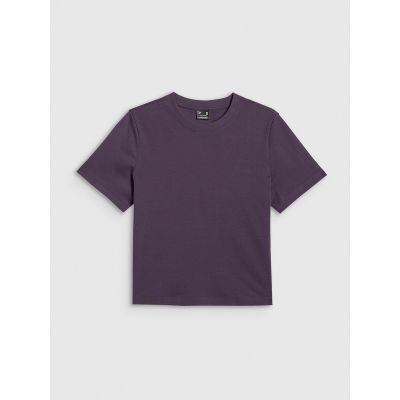 7. Damen-T-Shirt, schlicht, Größe 4F 4FRAW25TTSHF3625-50S