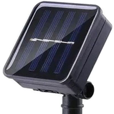 10. Solar-Gartenlampen-Girlande, Solarkette, 4,9 m, 40 LEDs, mehrfarbig