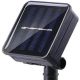 10. Solar-Gartenlampen-Girlande, Solarkette, 4,9 m, 40 LEDs, mehrfarbig
