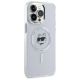 4. Karl Lagerfeld IML Metal Choupette Head MagSafe iPhone 13 Pro Hülle - Weiß