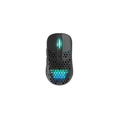 23. CHERRY XTRFY M42 RGB Gaming-Maus, beidhändig bedienbar, kabellos (RF) + USB Typ-C, optischer Sensor, 19.000 DPI
