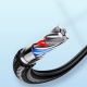 15. Joyroom Extraordinary Series A10 USB-A / Lightning 2,4A-Kabel 1,2 m – Schwarz
